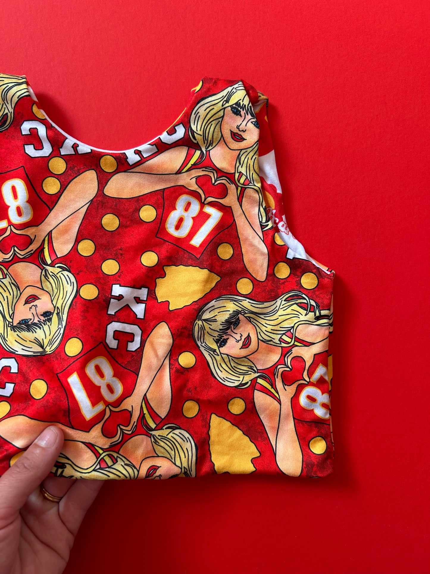 Reversible Tie Tank: Greatest in the League/Taylor