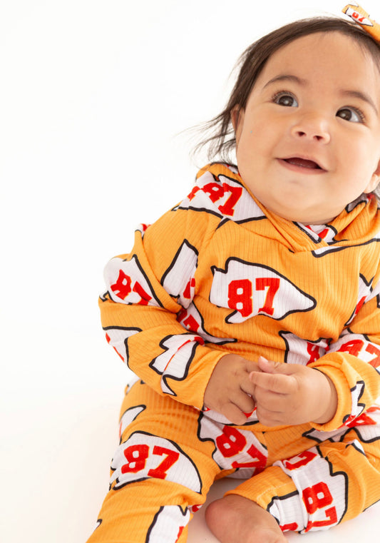 Hoodie: Yellow 87