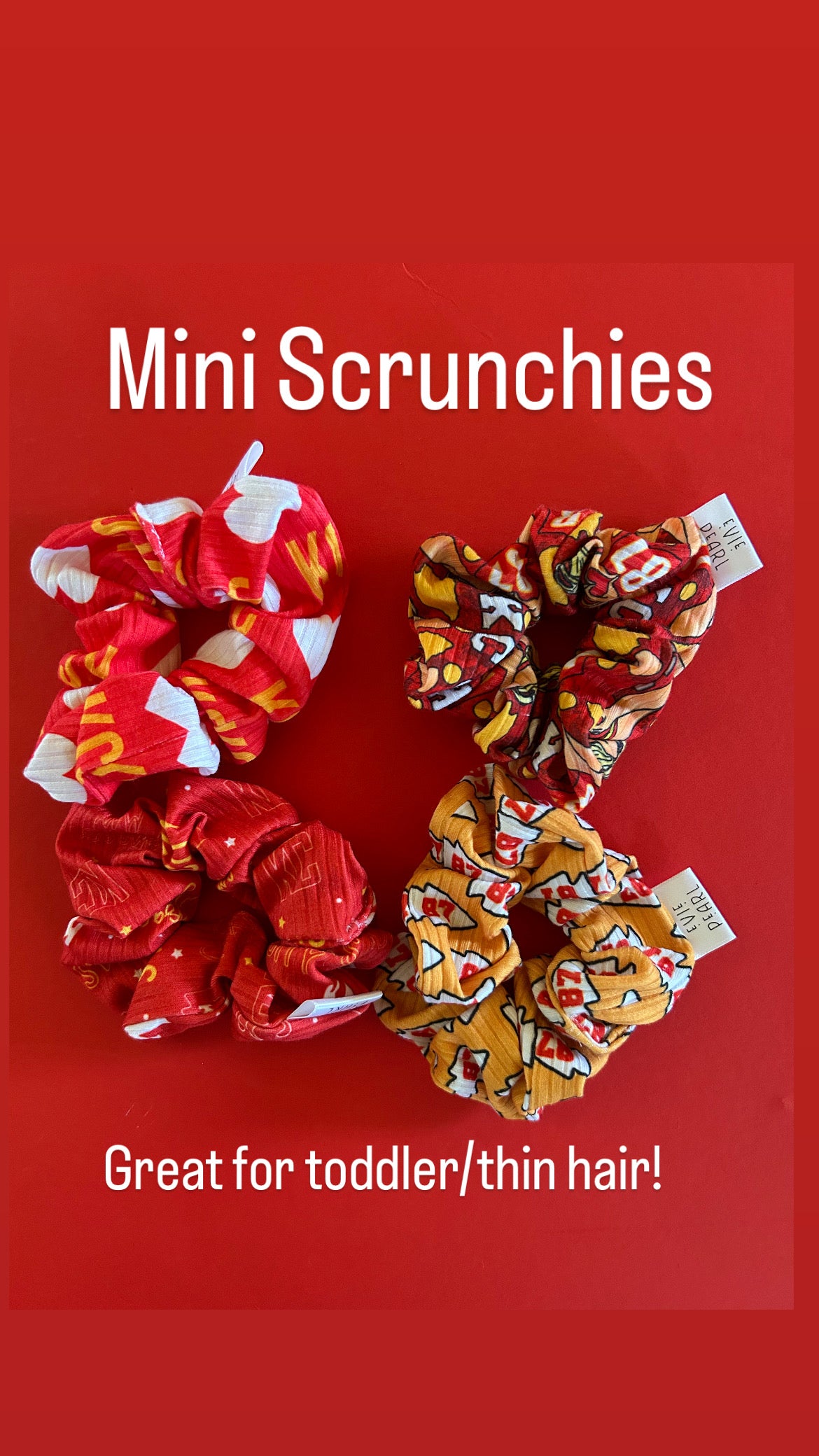 *Mini Sized Schrunchies: Pick Your Print