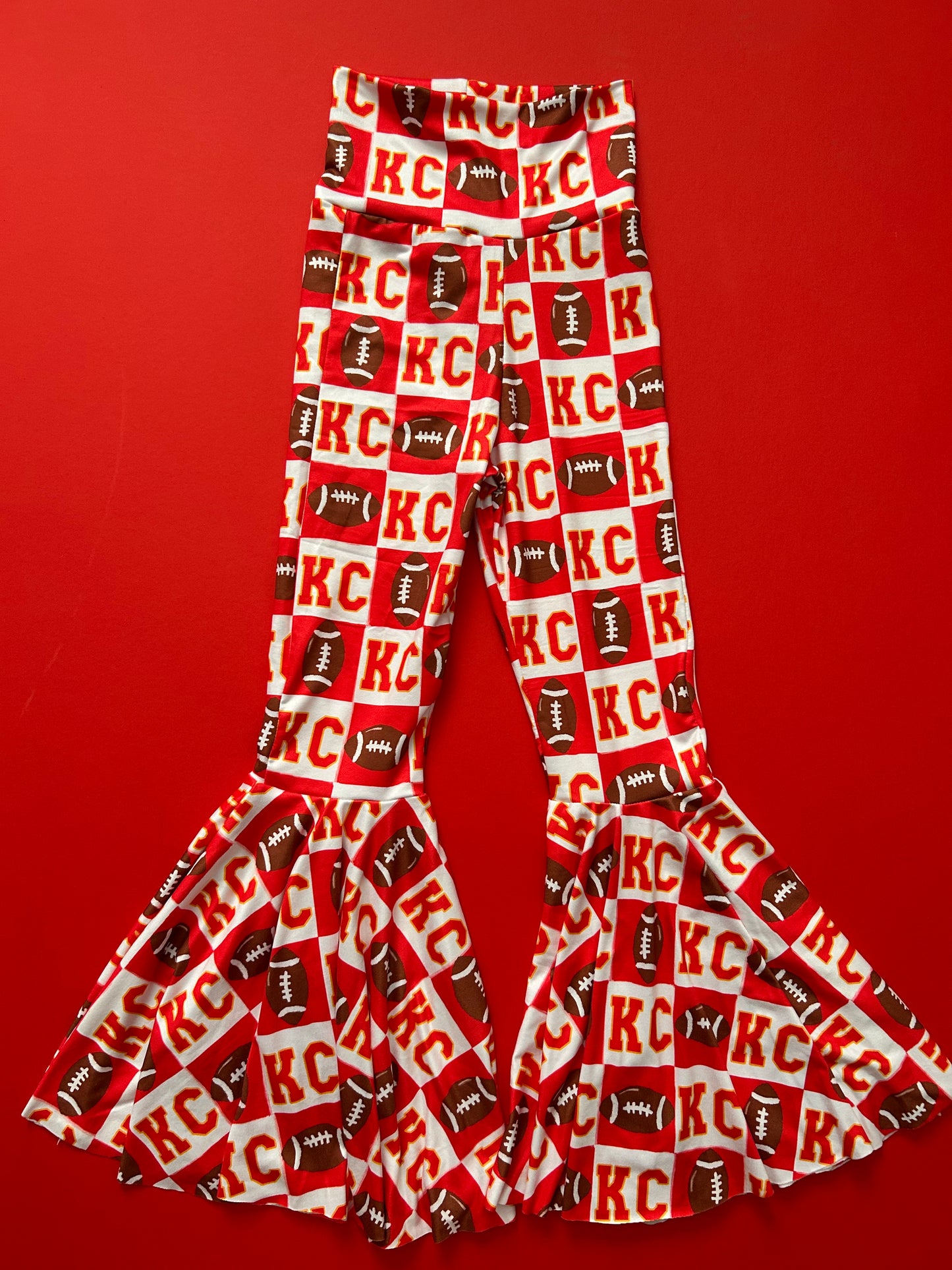 Bells: Red KC Checkered