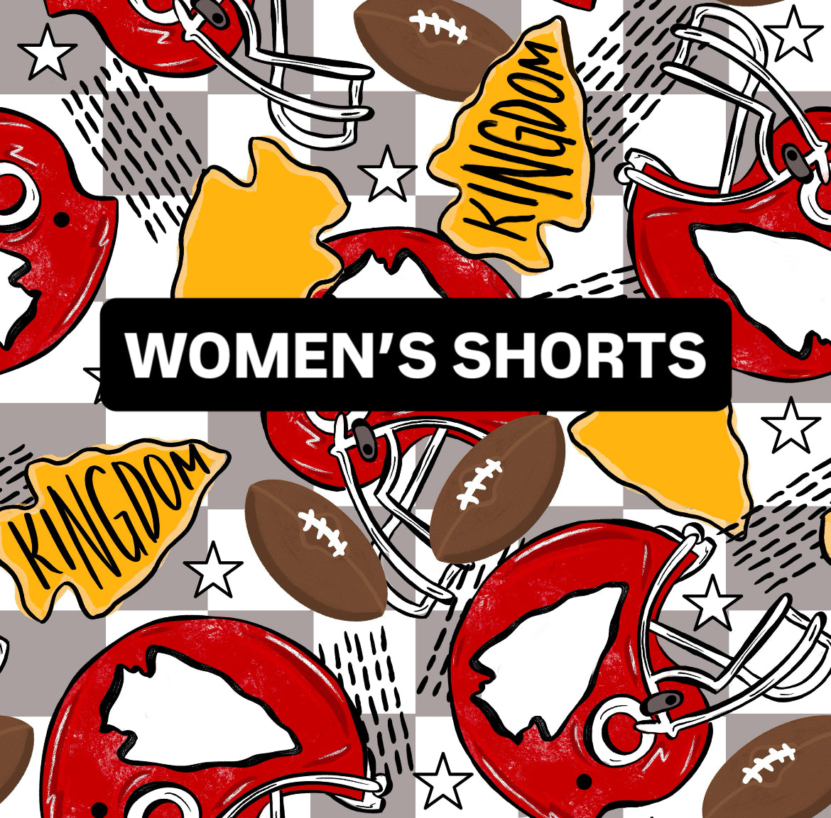 Women’s Shorts: Kingdom Checkered