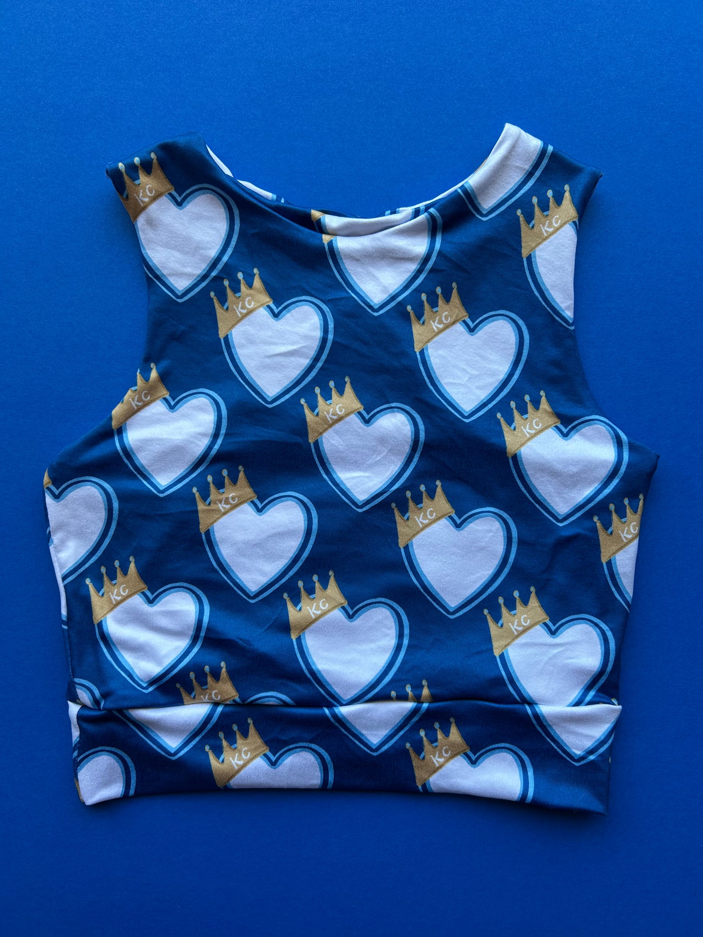Racerback Tank for Girls: Heart Crowns