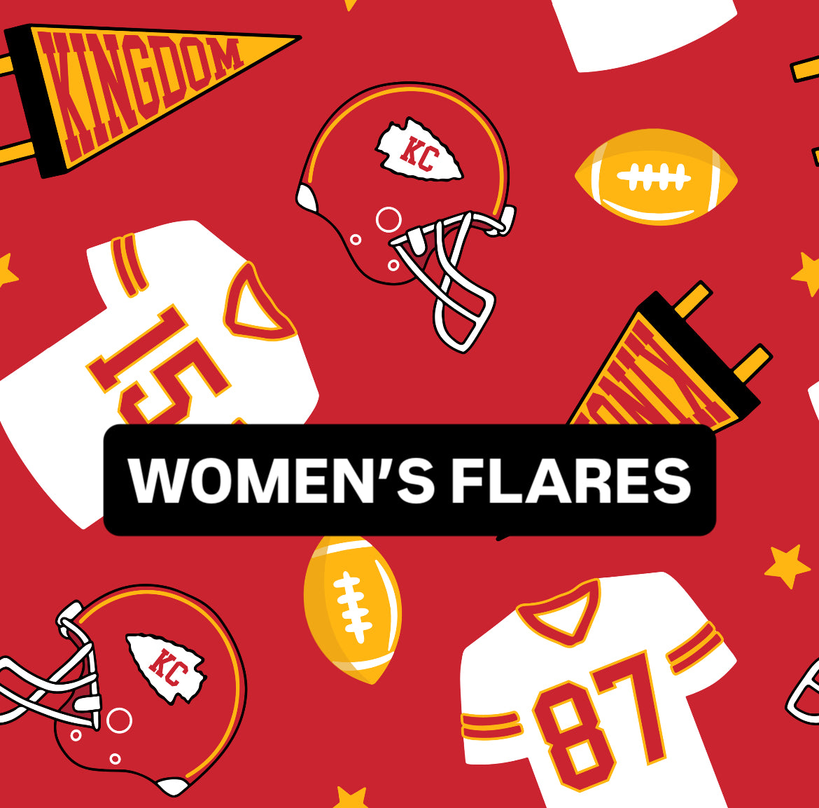 Women’s Flares: 15 & 87