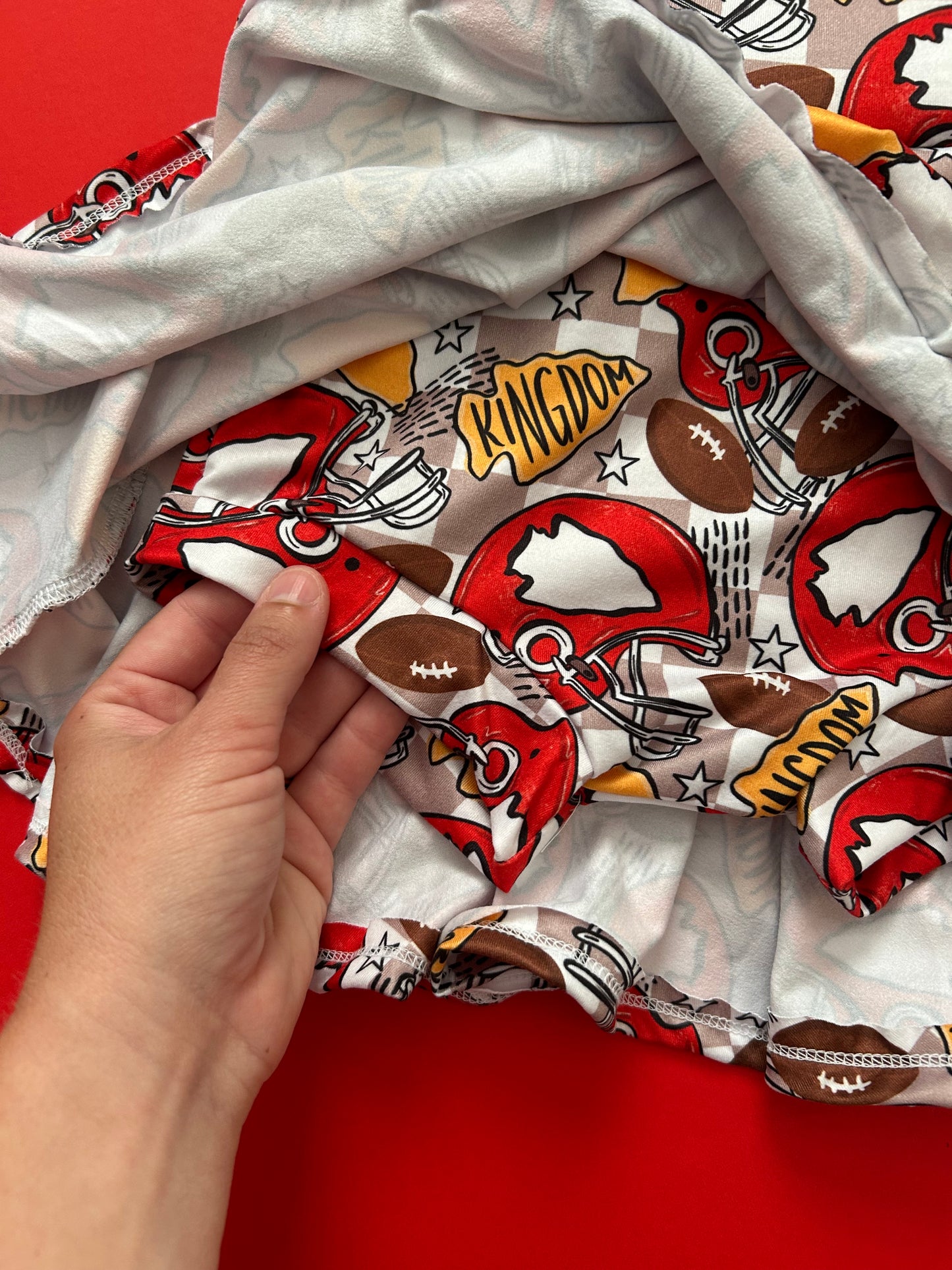 Cheer Skirt: Kingdom Checkered