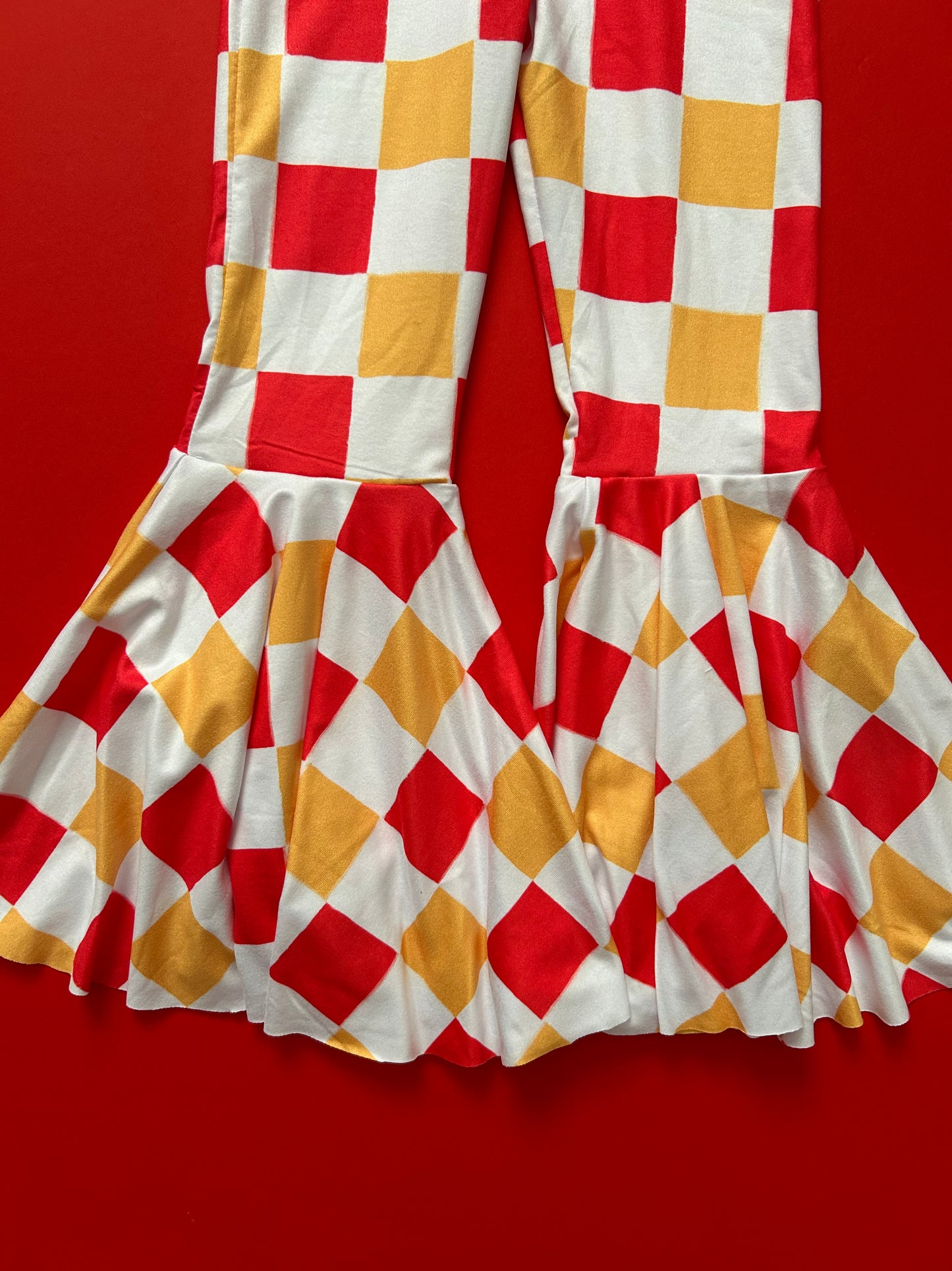 Bells: Red & Yellow Checkered
