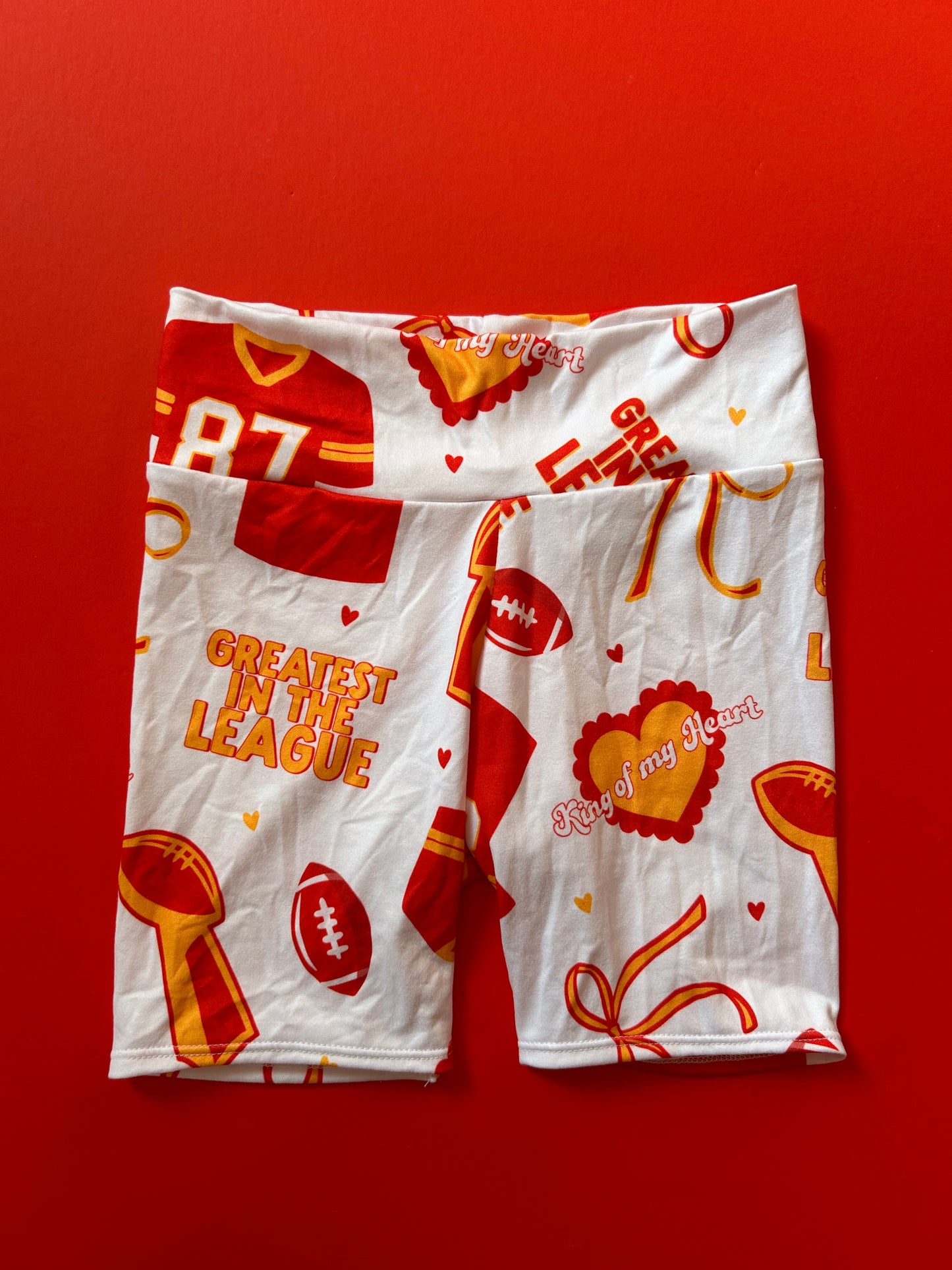 Girls Biker Shorts: Greatest in the League