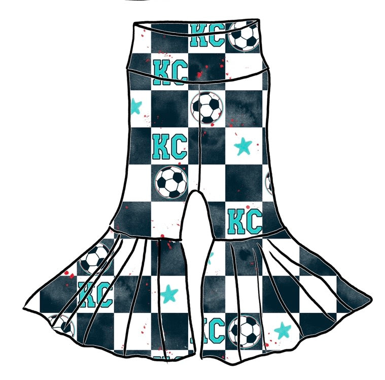 SOCCER Bells: Storm Checkered