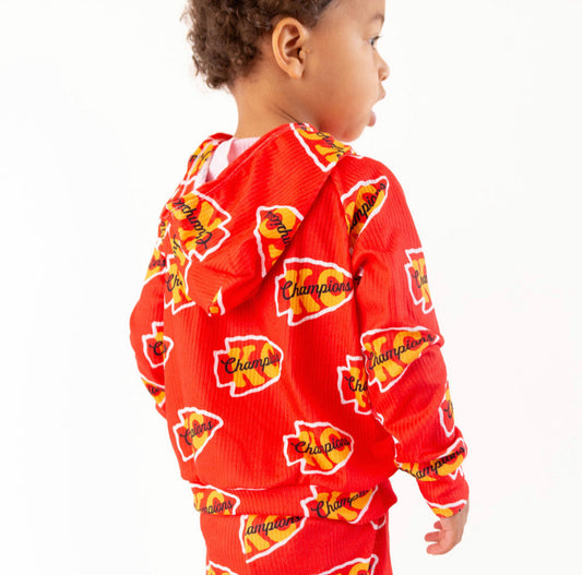 SALE: 6Y Red Champions Hoodie