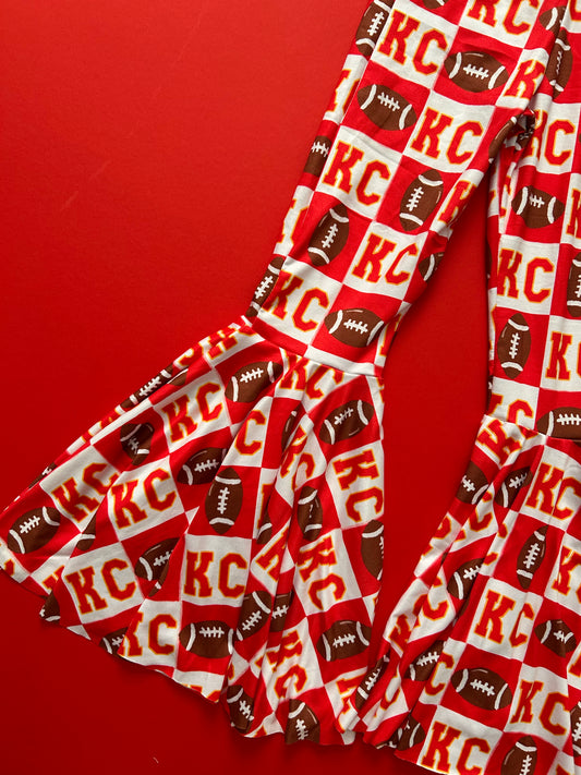 Bells: Red KC Checkered