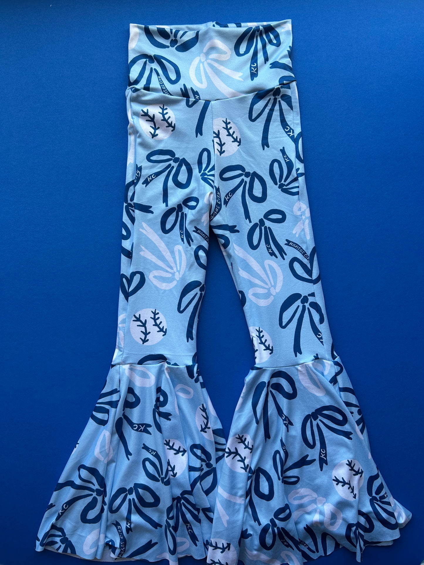 Bells: KC Bows on Blue
