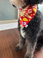 Pet Bandana: Tayor on Red