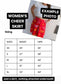 Women’s Skirt: KC Words on Red