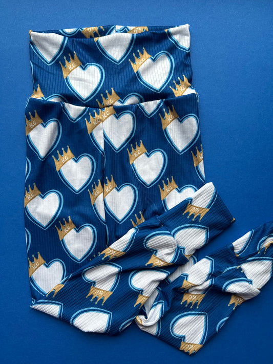 Leggings: Heart Crowns