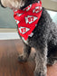 Pet Bandana: Red 87