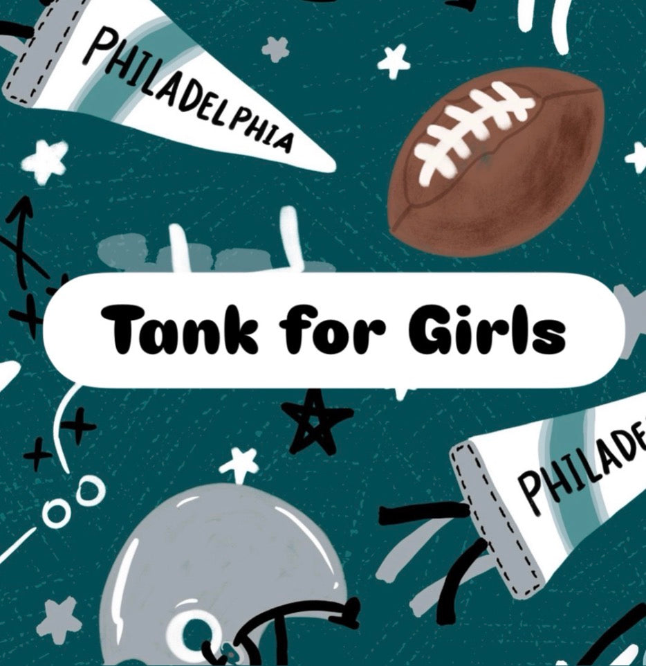Racerback Tank for Girls: Philadelphia