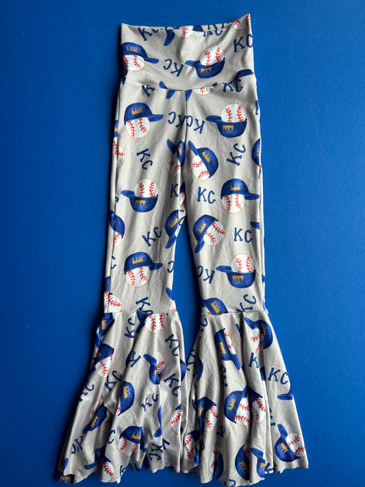 Bells: Baseball Helmets on Gray