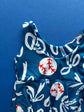 Twirl Dress: LA Bows on Blue