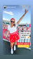Women’s Skirt: KC Words on Red