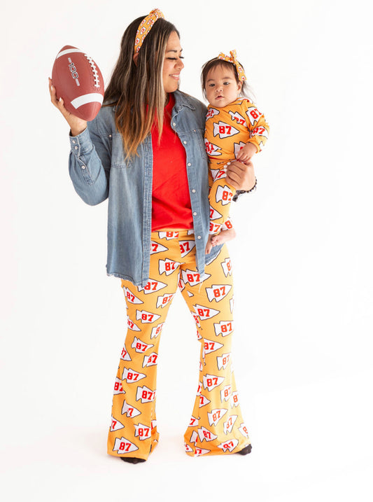 Women’s Flares: Yellow 87