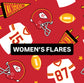 Women’s Flares: 15 & 87