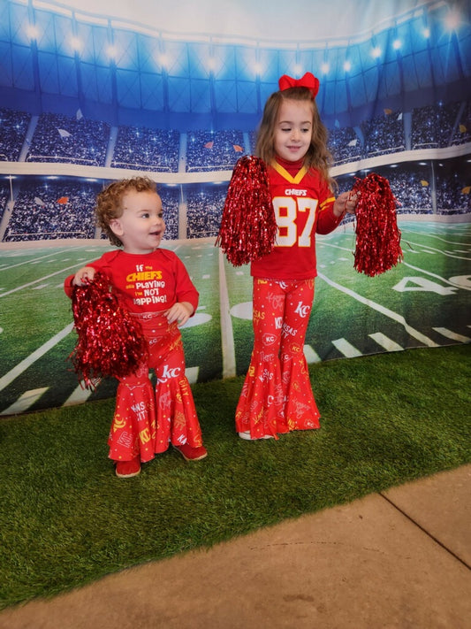 Bells: KC Words on Red