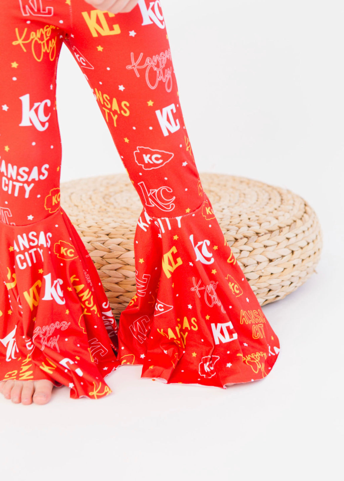 Bells: KC Words on Red