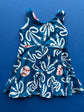 Twirl Dress: LA Bows on Blue