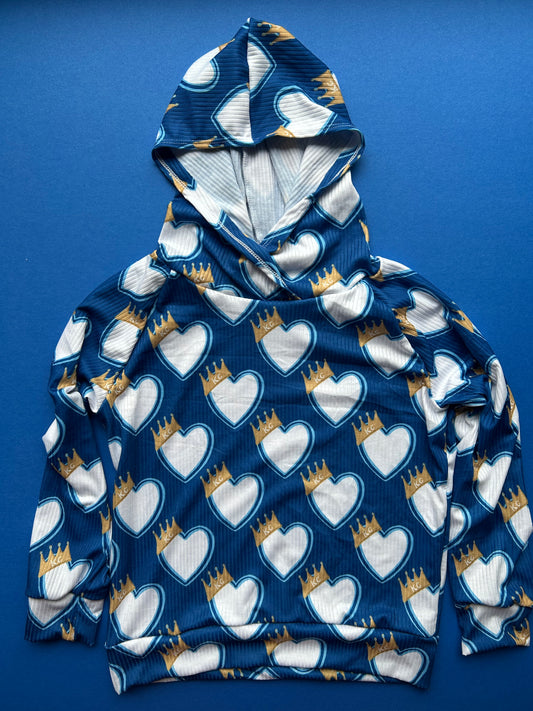 Hoodie: Heart Crowns