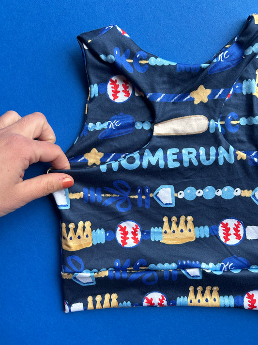 Racerback Tank for Girls: Homerun