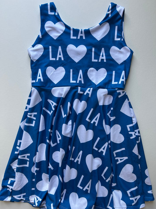 Twirl Dress: LA Heart