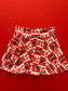 Cheer Skirt: Red KC Checkered