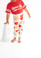 Leggings: KC Heart on Red