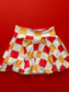 Cheer Skirt: Red & Yellow Checkered