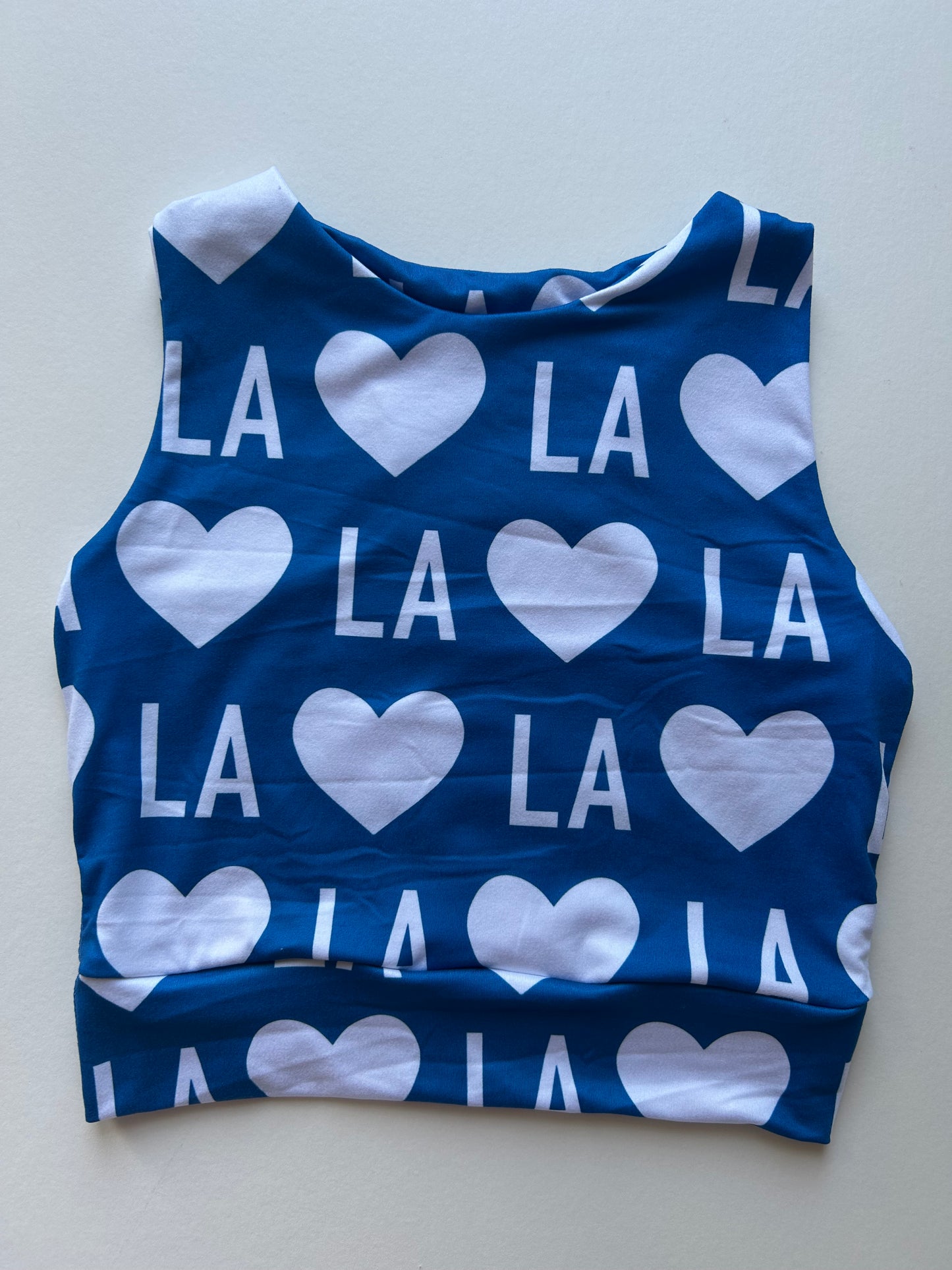 Racerback Tank for Girls: LA Heart