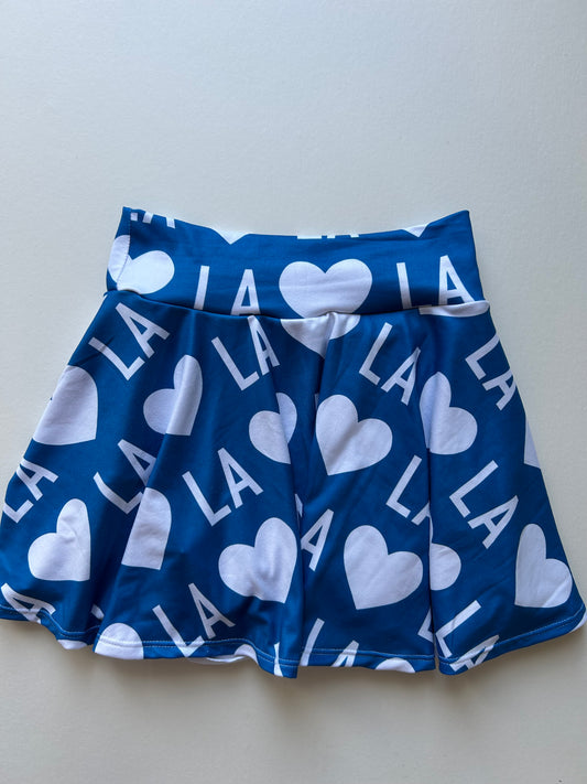 Cheer Skirt: LA Heart