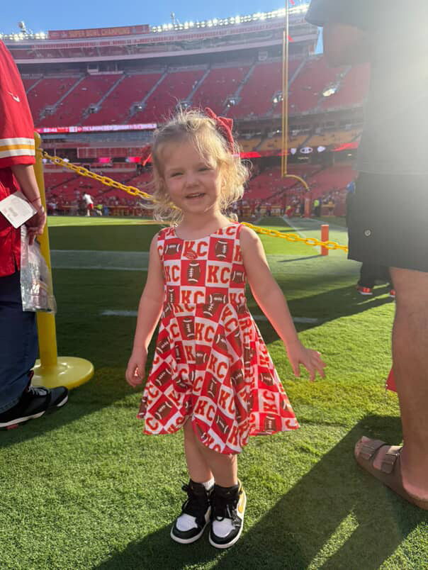 Twirl Dress: Red KC Checkered