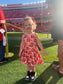 Twirl Dress: Red KC Checkered