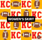 Women’s Skirt: KC Yellow Checkered