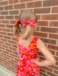 Twirl Dress: Red with Bows