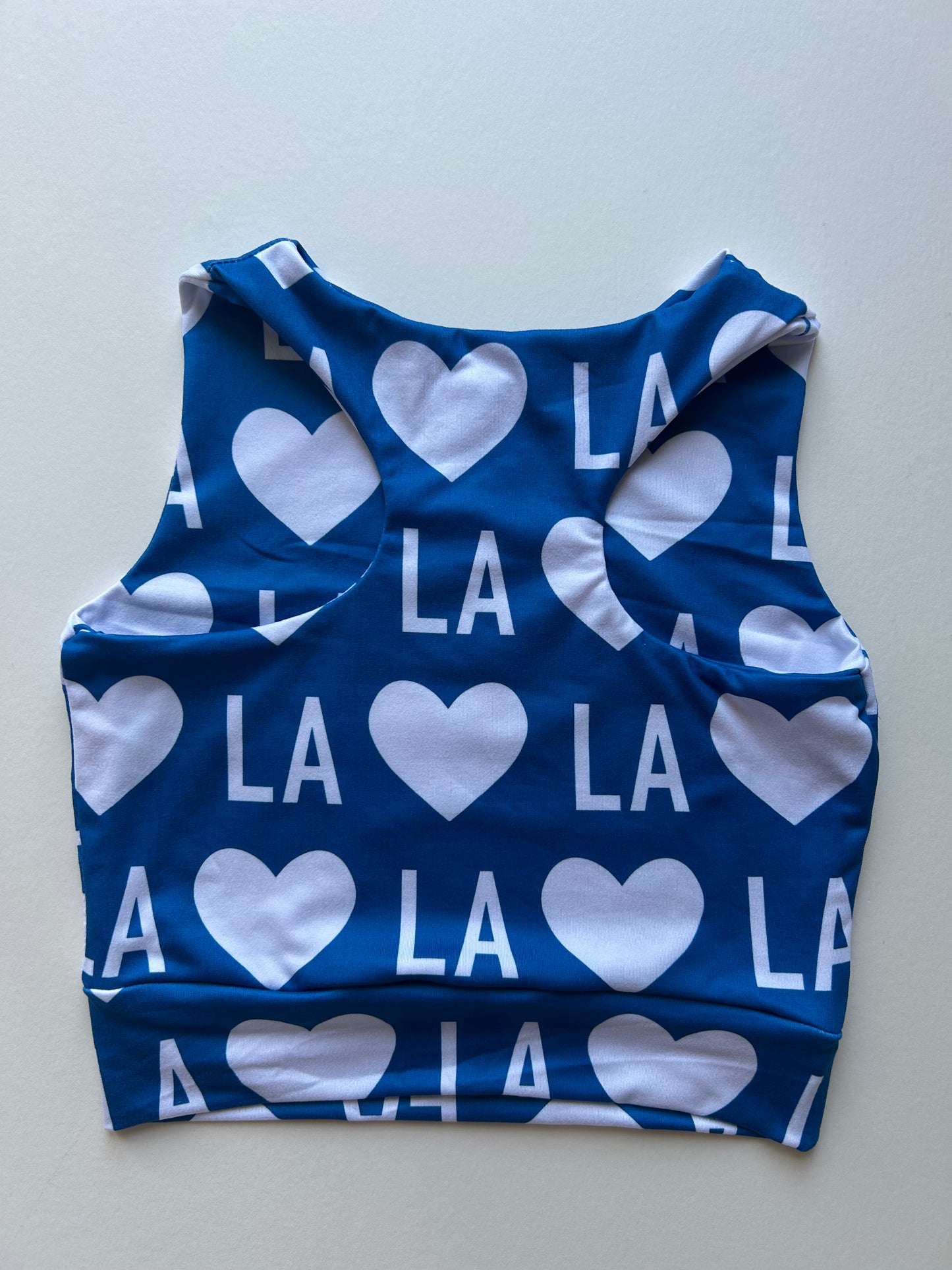 Racerback Tank for Girls: LA Heart