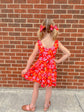 Twirl Dress: Red with Bows