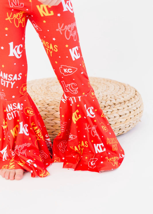 Bells: KC Words on Red