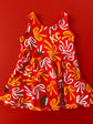 Twirl Dress: Red with Bows