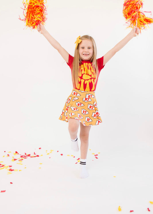 Cheer Skirt: Yellow 87