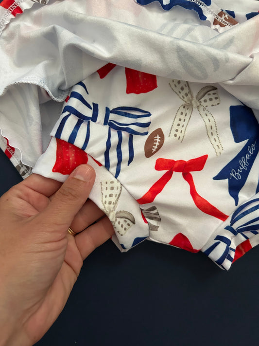 Cheer Skirt: Buffalo Bows