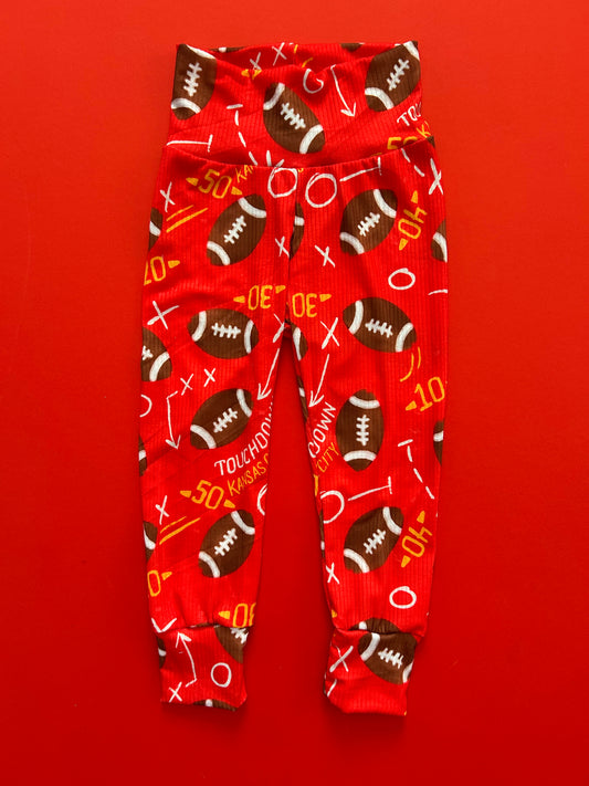 Leggings: Yard Lines